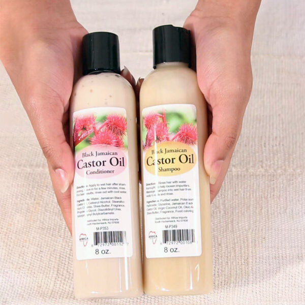 Black Jamaican Castor Shampoo & Conditioner Set - Image 2